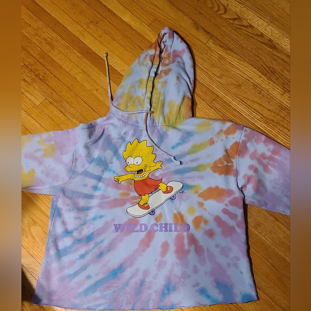 EUC SIMPSONS HOODIE,  SZ 2X